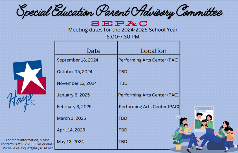 Special Education Parent Advisory Team
